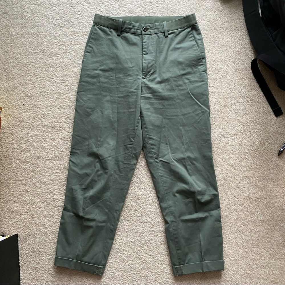 UNIQLO SLIM LEG DRESS PANTS (ankle length)